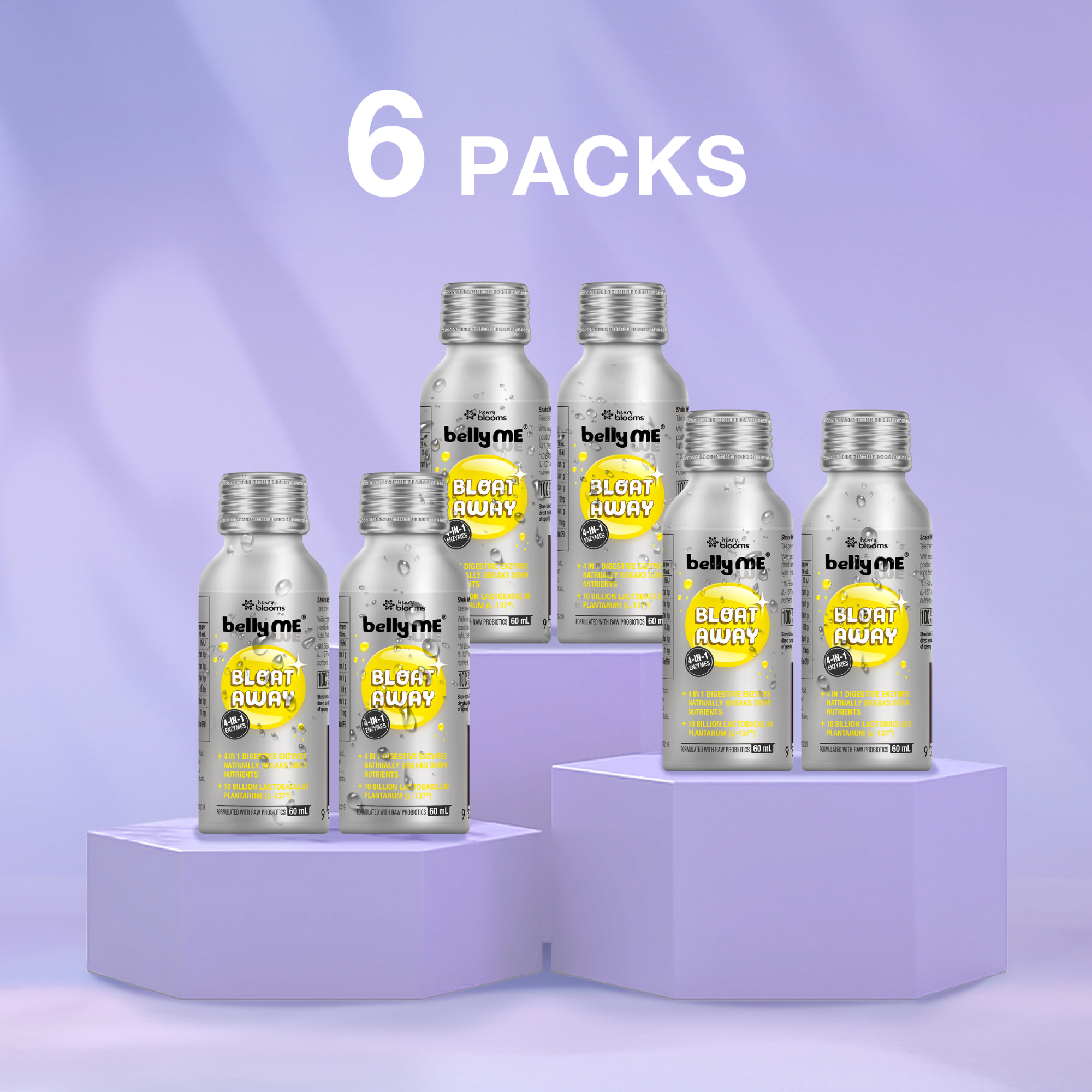 Bloat away 6 packs